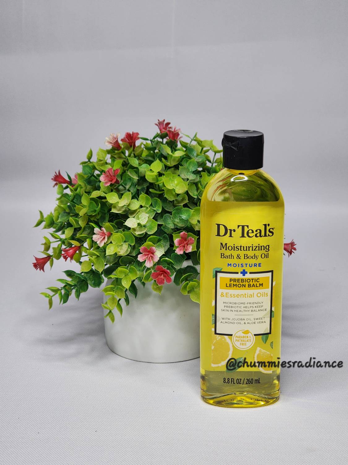 Dr Teal's Body Oil (Prebiotic Lemon Balm)