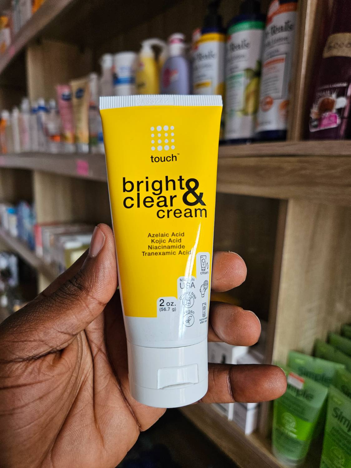 Touch Bright And Clear Cream