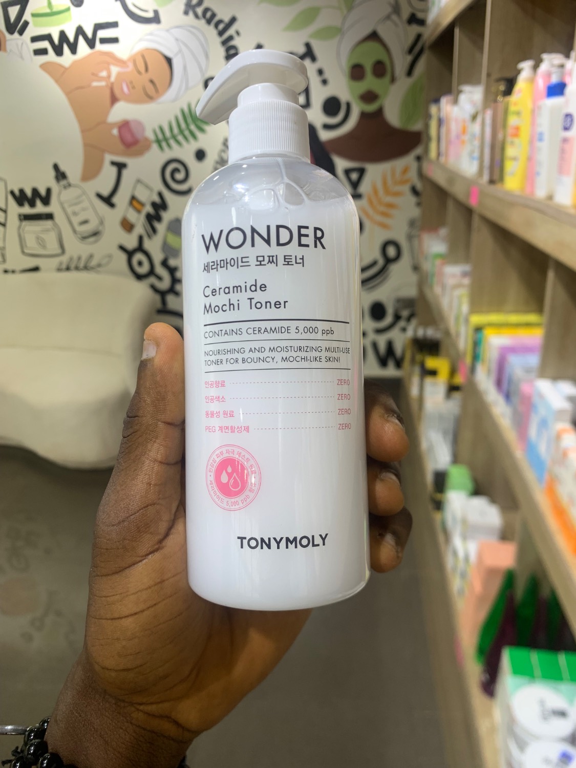 Tonymoly Wonder Ceramide Mochi Toner 300ml