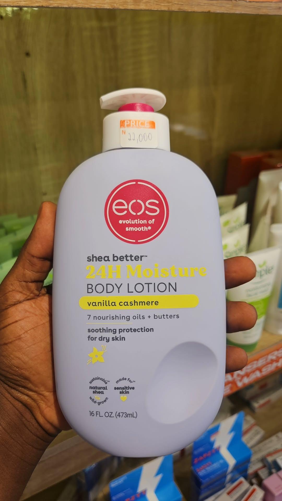 EOS Vanilla Cashmere Body Lotion