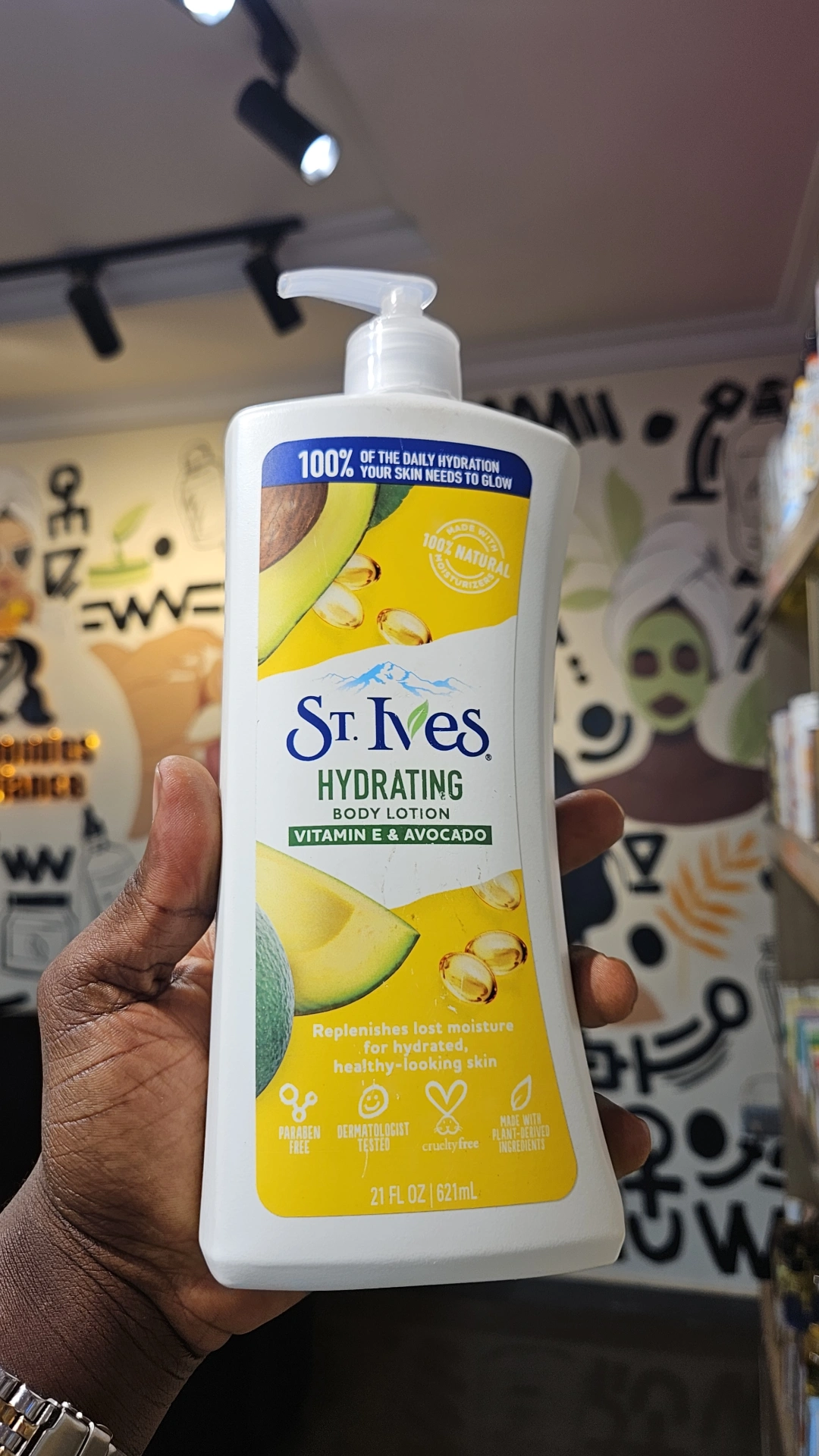 St Ives Hydrating Body Lotion