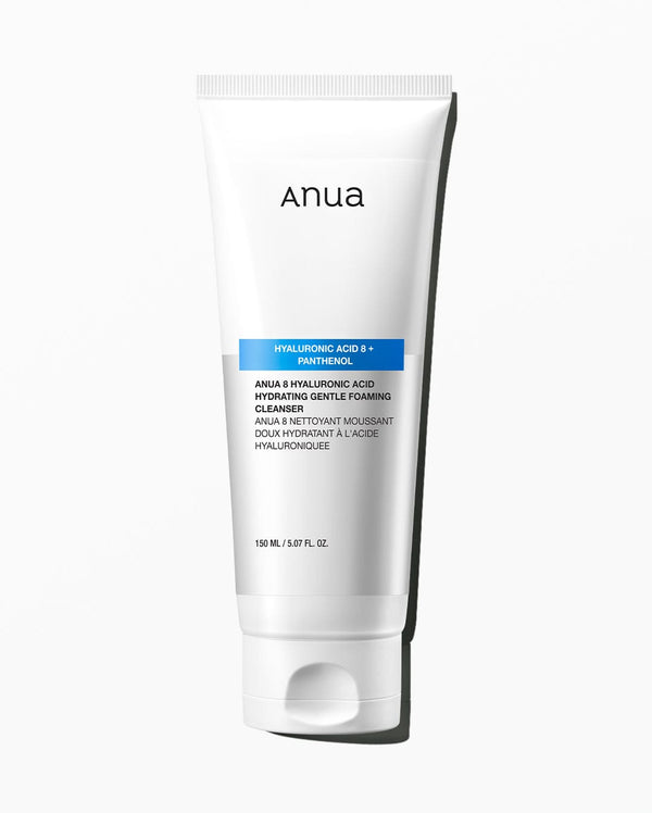 Anua Hyaluronic Acid Toner Gentle Foaming Cleanser 