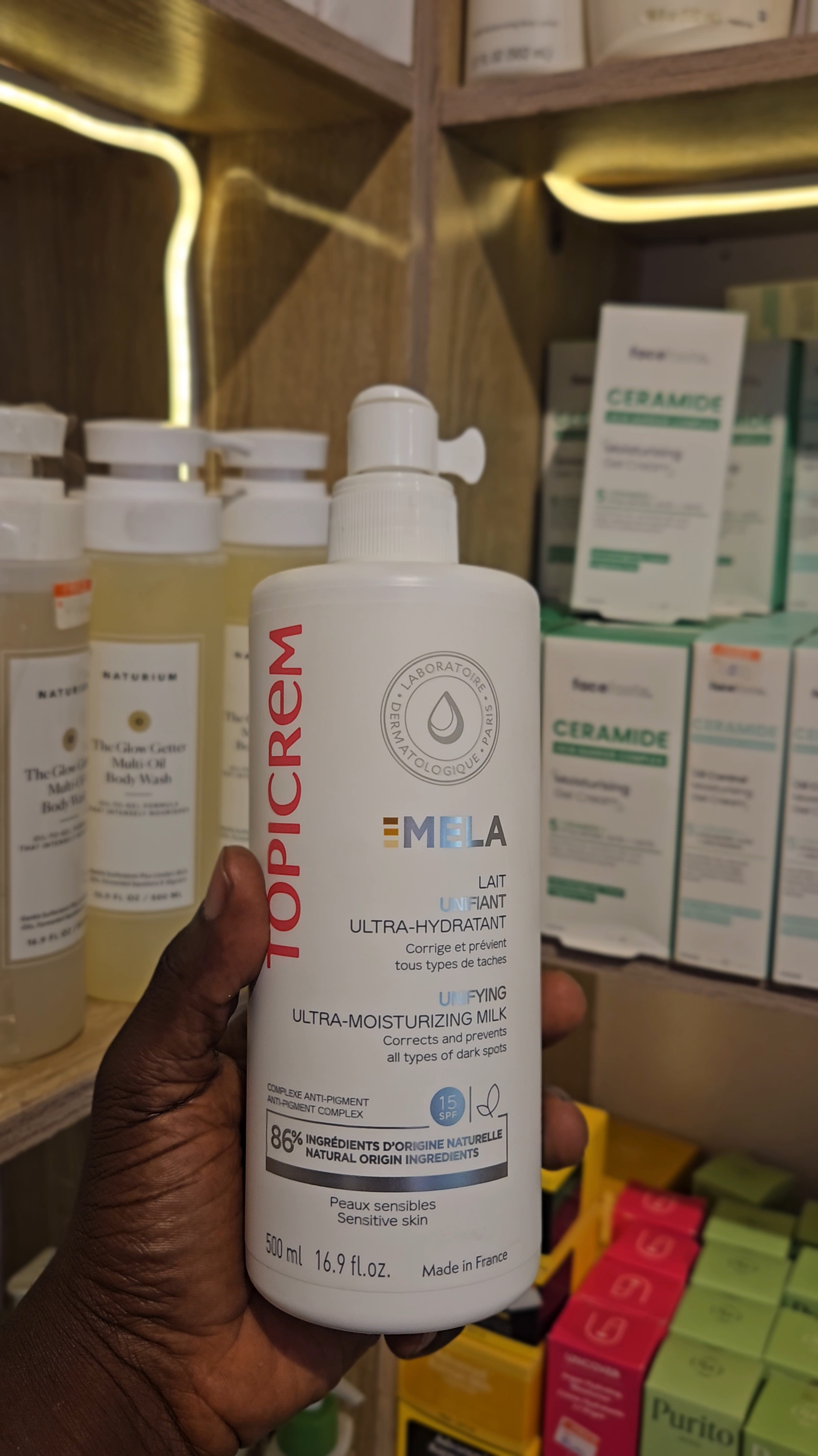 Topicrem Mela Unifying Ultra-Moisturizing Milk