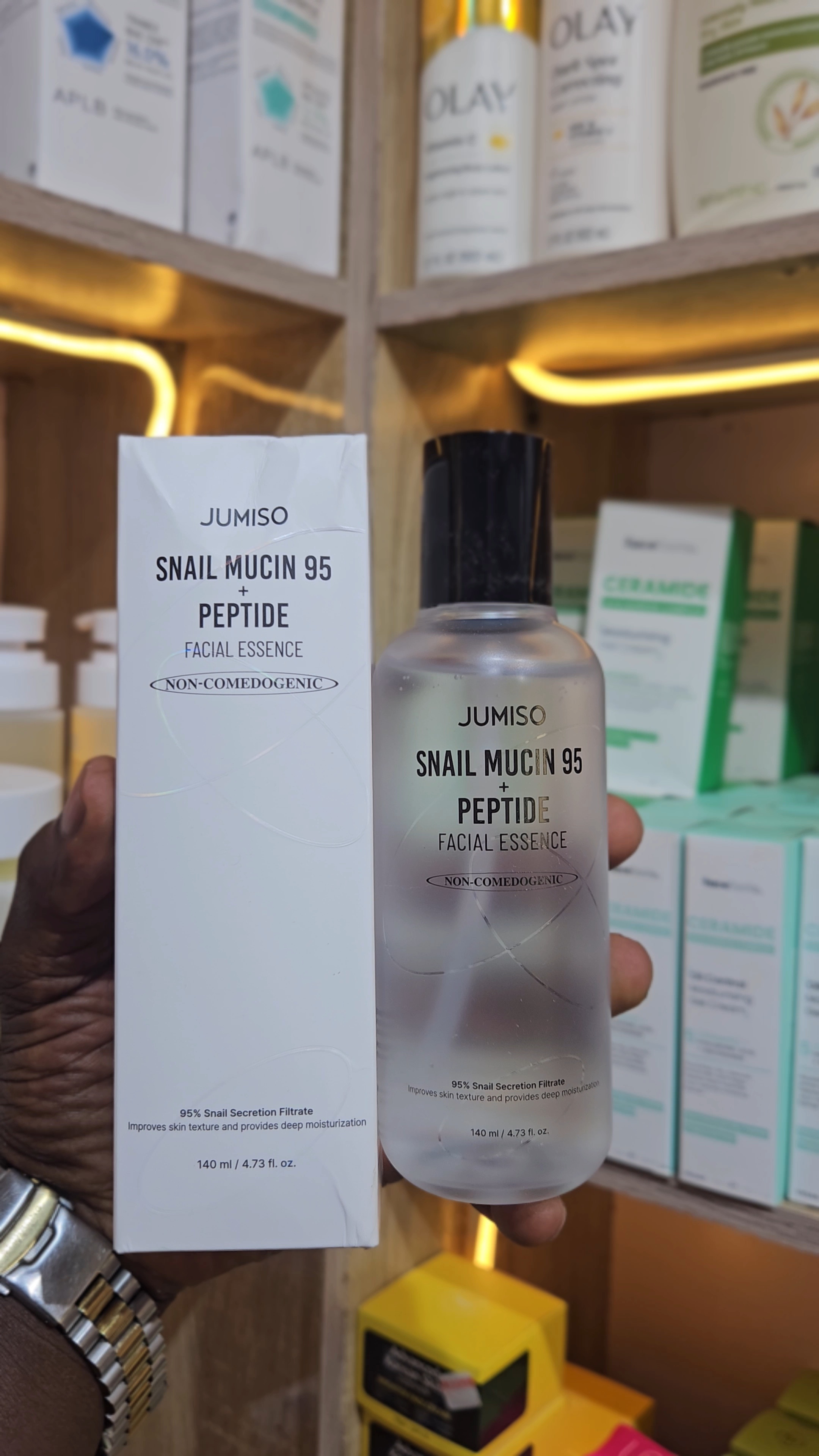 Jumiso Snail Mucin 95 + Peptide Essence – 140ml (4.73Oz)