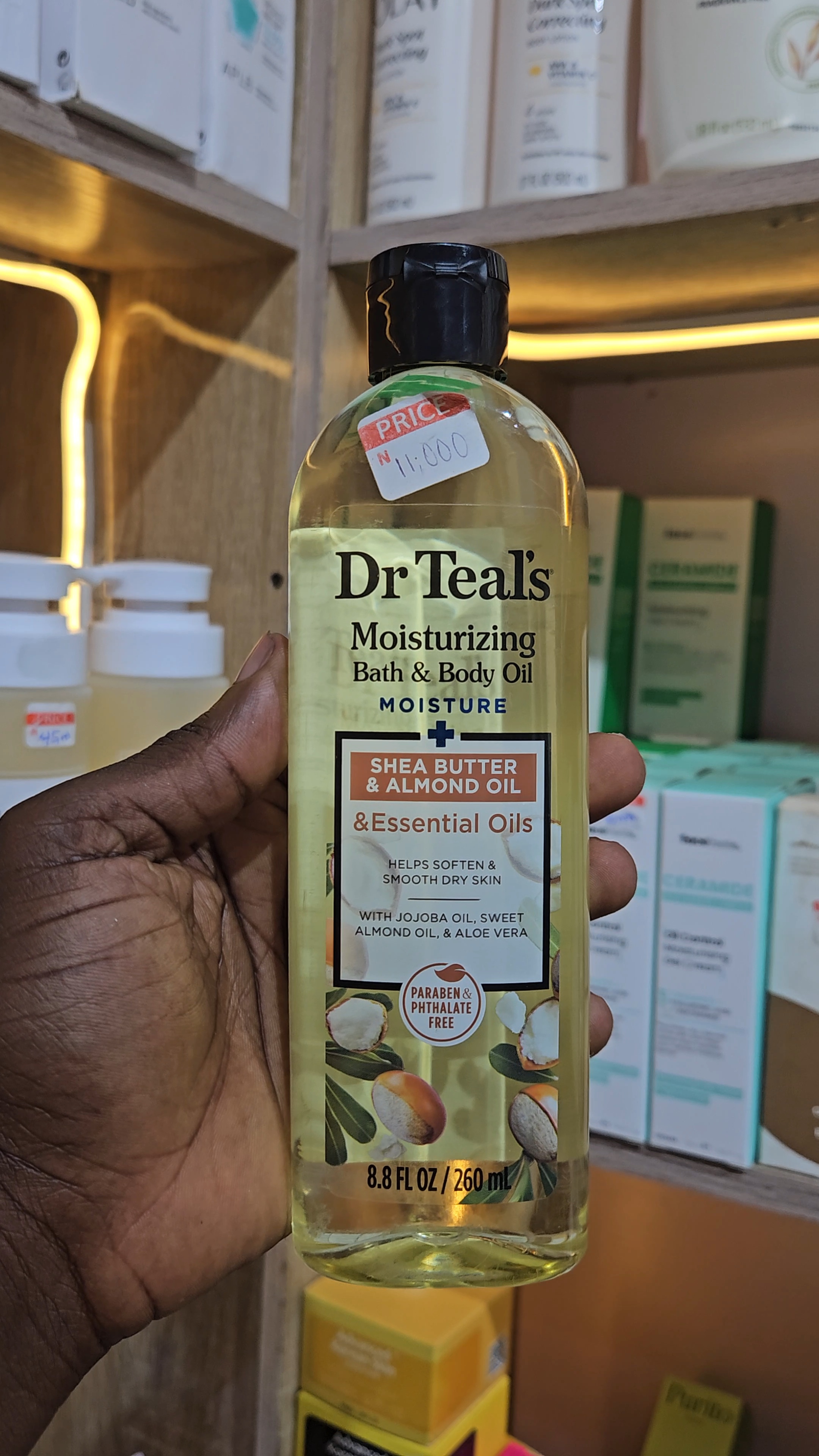 Dr. Teal’s Shea Butter Bath & Body Oil