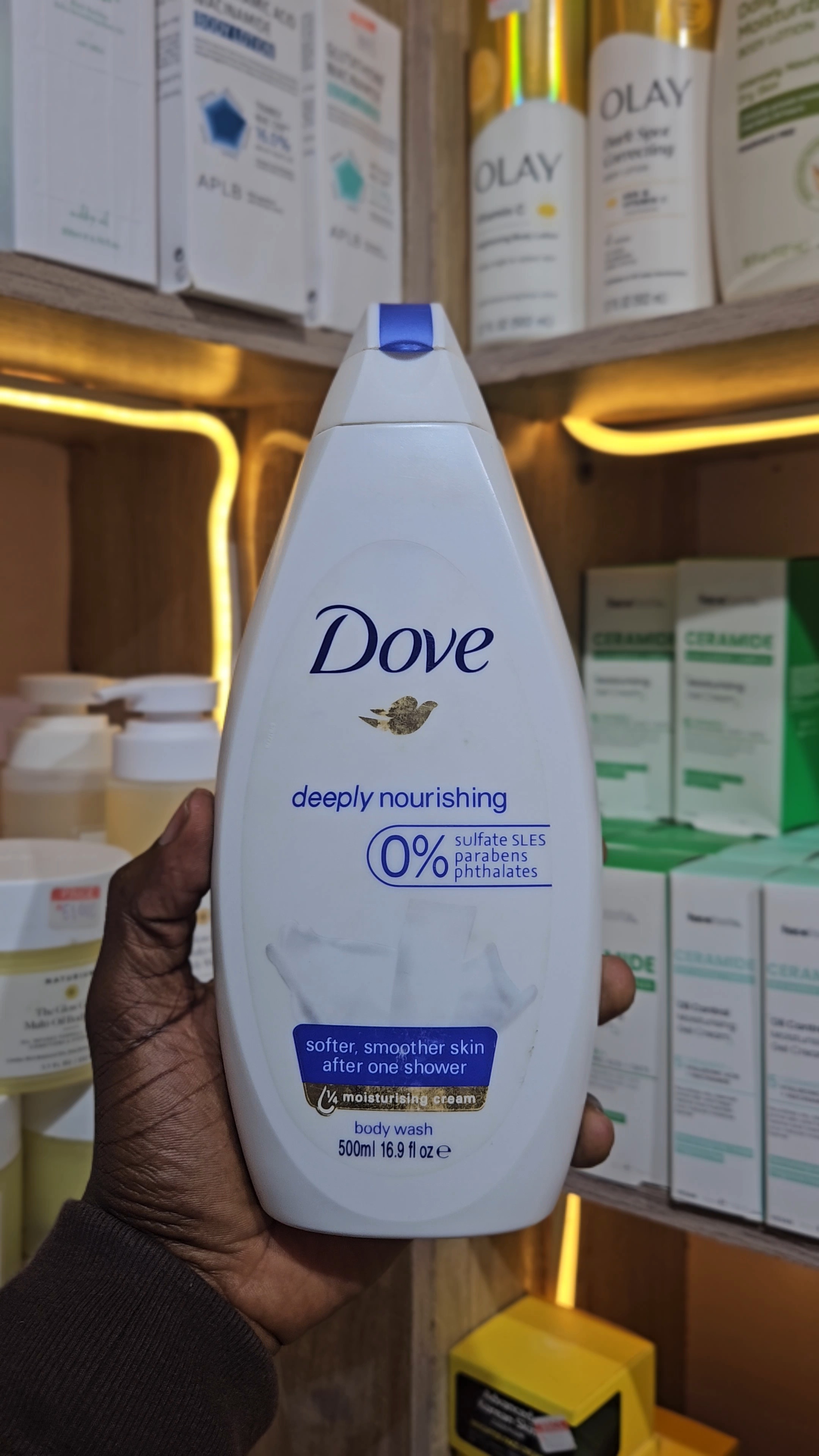 Dove Deeply Nourishing Body Wash 500ml