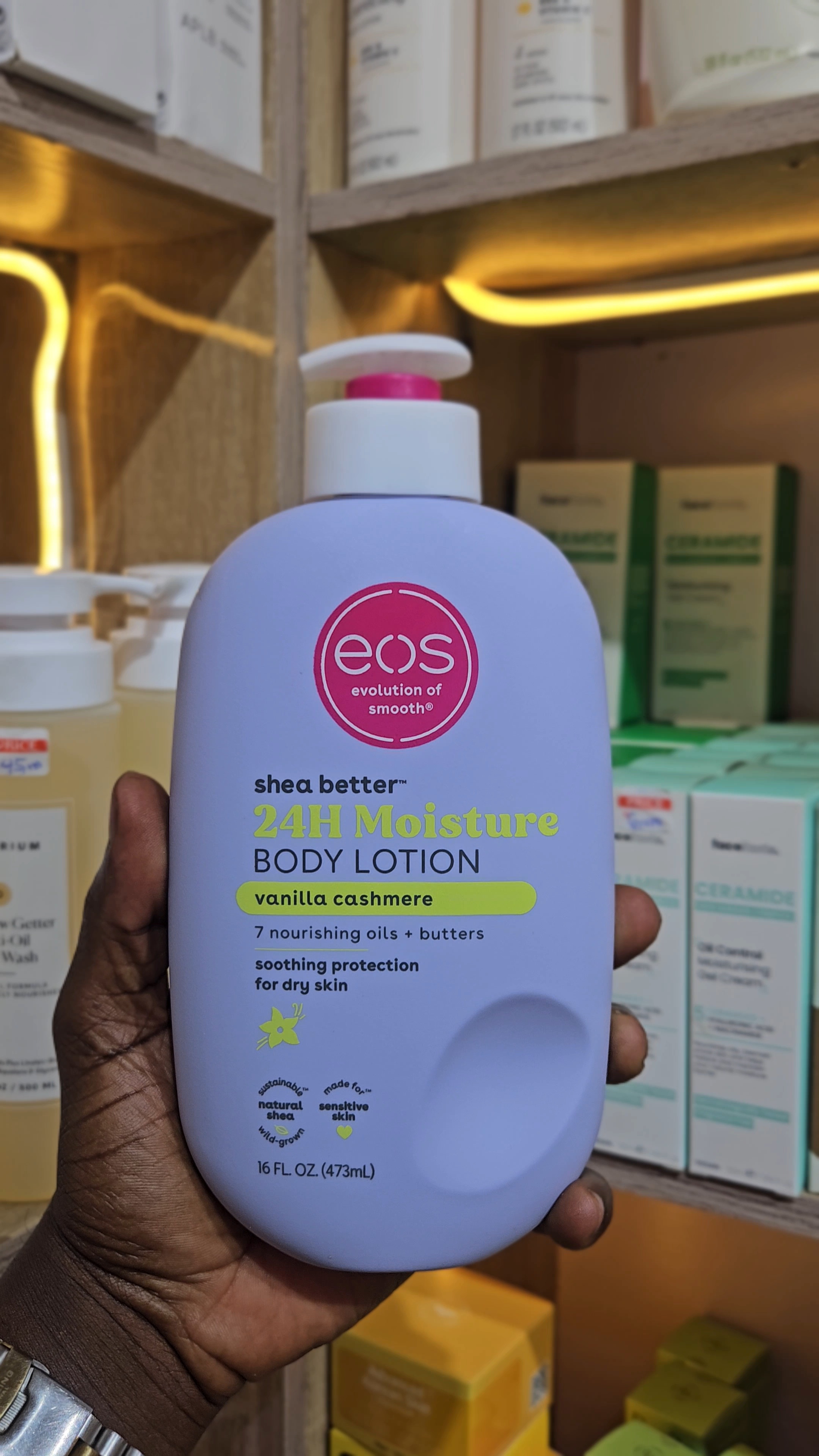 EOS Vanilla Cashmere Body Lotion