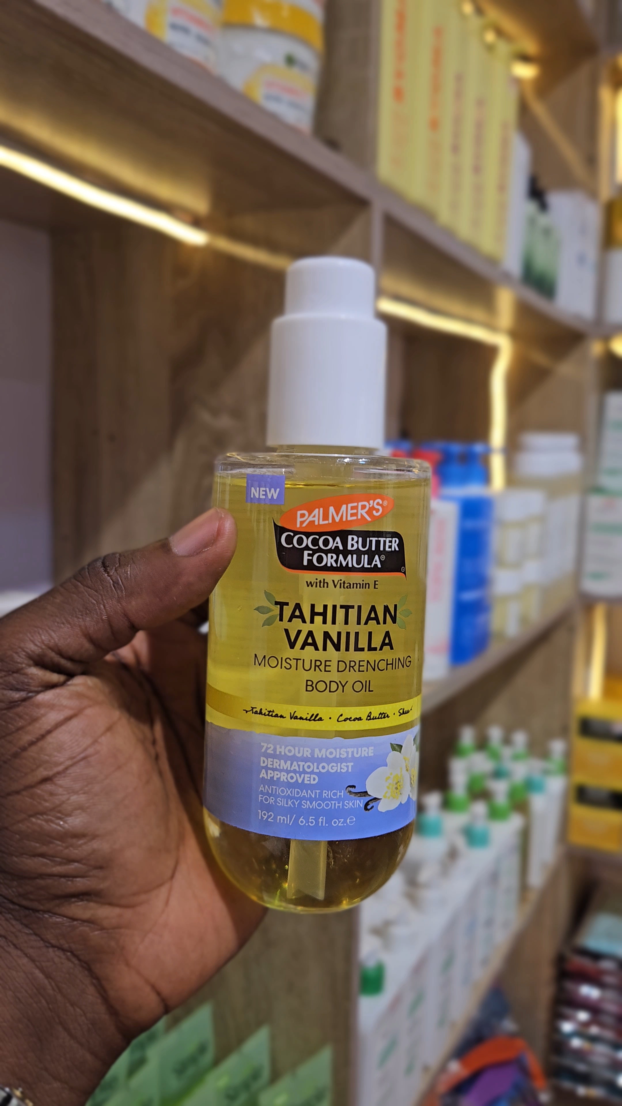 Palmer's Tahitan Vanilla Body Oil