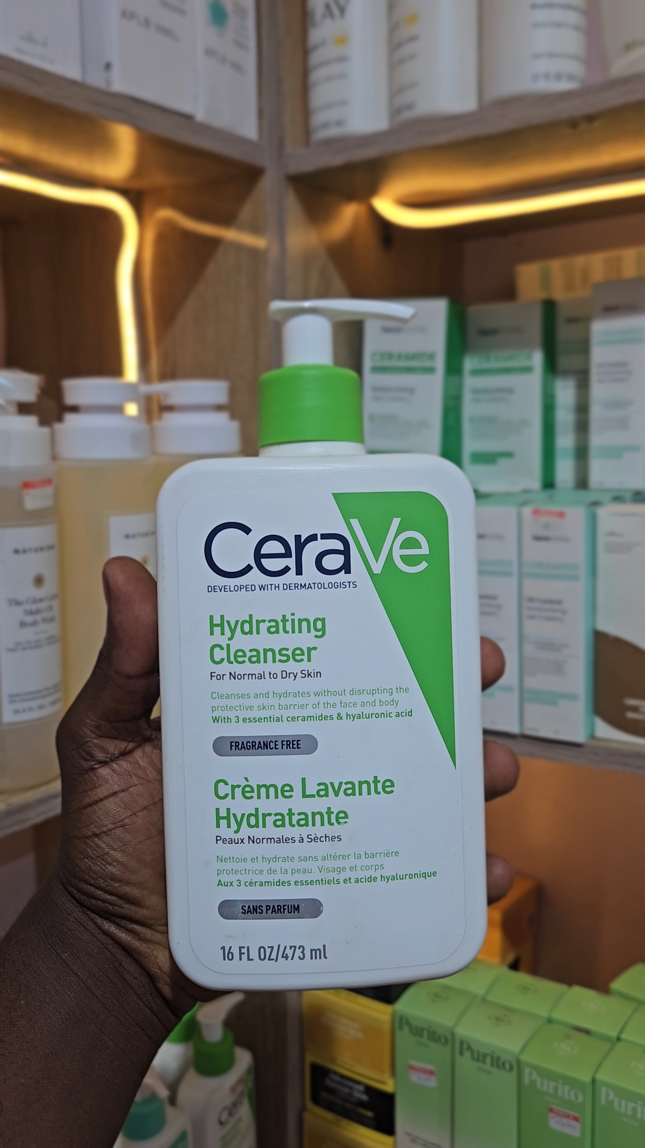CeraVe Hydrating Facial Cleanser 16 FL OZ