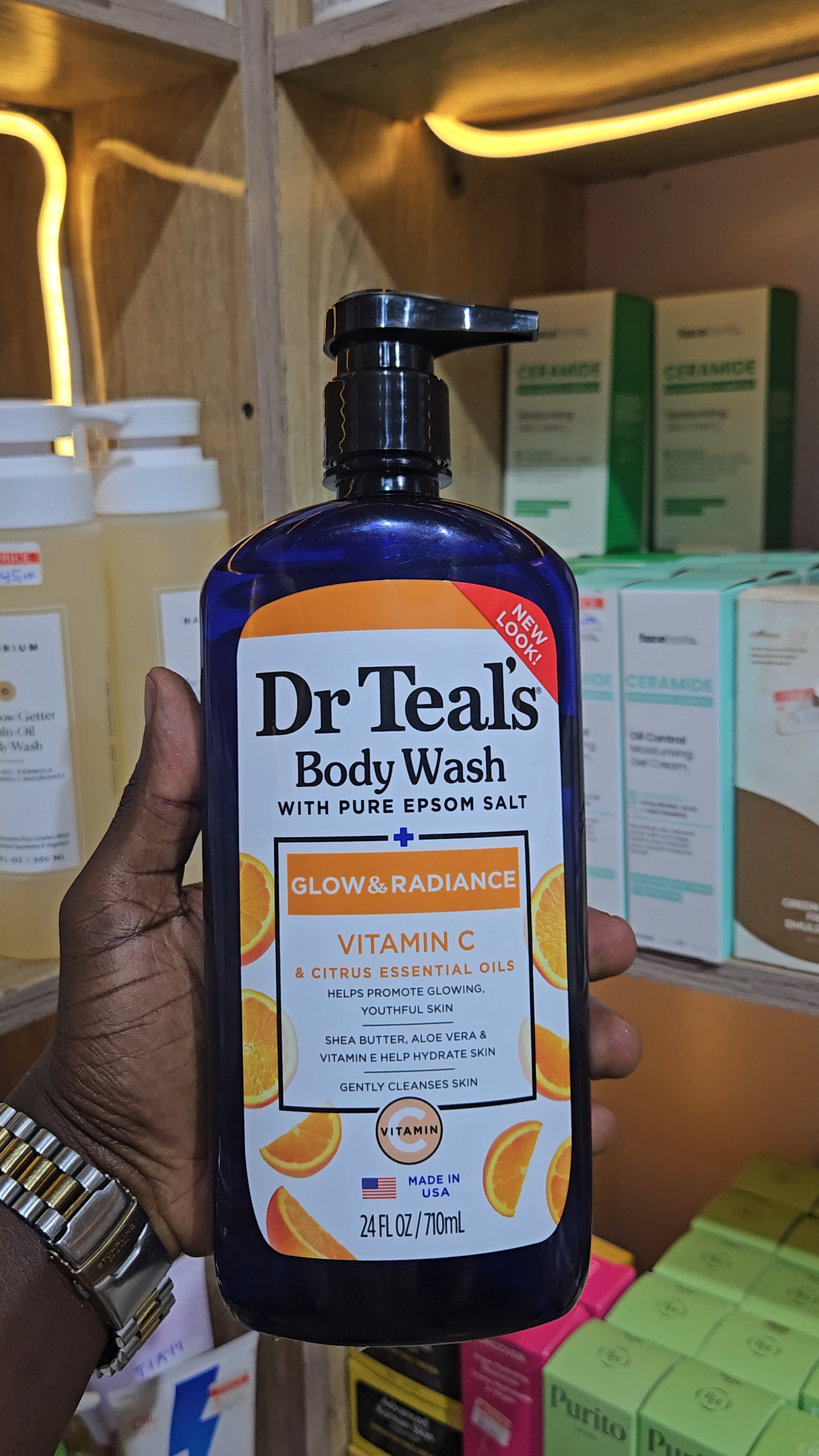 Dr Teal’s Vitamin C wash